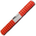 MALLA FAENERA COLOR NARANJO PVC 1X50MTS