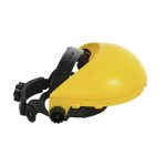 CASQUETE AMARILLO CON AJUSTE PARA VISOR