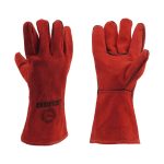Guante Soldador Rojo