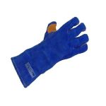 GUANTE SOLDADOR ATOX AZUL KEVLAR