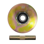 RUEDA PARA PORTON 85MM C/PASADOR A SOLDAR