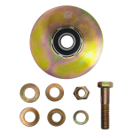 RUEDA PARA PORTON 100MM C/PERNO