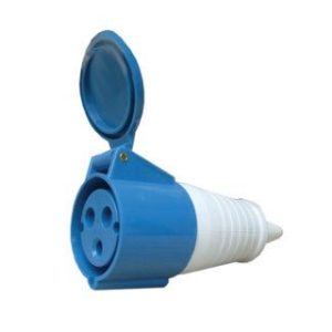 ENCHUFE INDUSTRIAL HEMBRA VOLANTE IP44, 16A, 220V, 2P+T LEXO